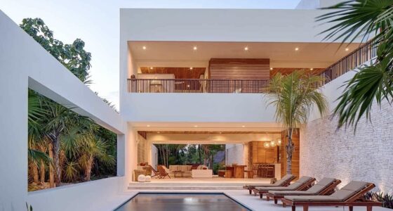 Casa Xixim Tulum courtyard and pool