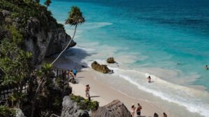 Photo by Tanja Cotoaga of Tulum beach, one of the best beaches in Riviera Maya