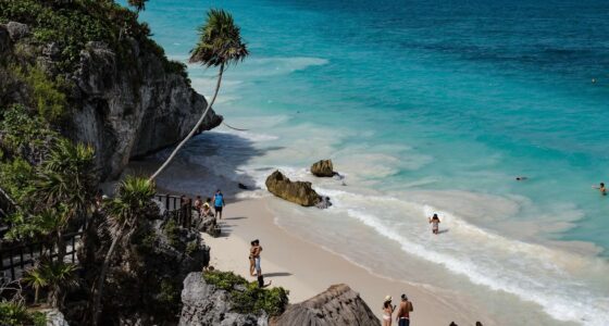 Photo by Tanja Cotoaga of Tulum beach, one of the best beaches in Riviera Maya