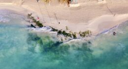 Best Beaches in Playa del Carmen aerial view Jorge Fernández Salas Unsplash