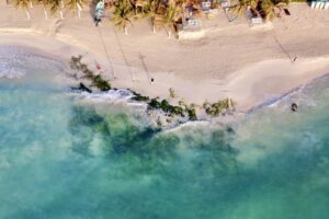 Best Beaches in Playa del Carmen aerial view Jorge Fernández Salas Unsplash