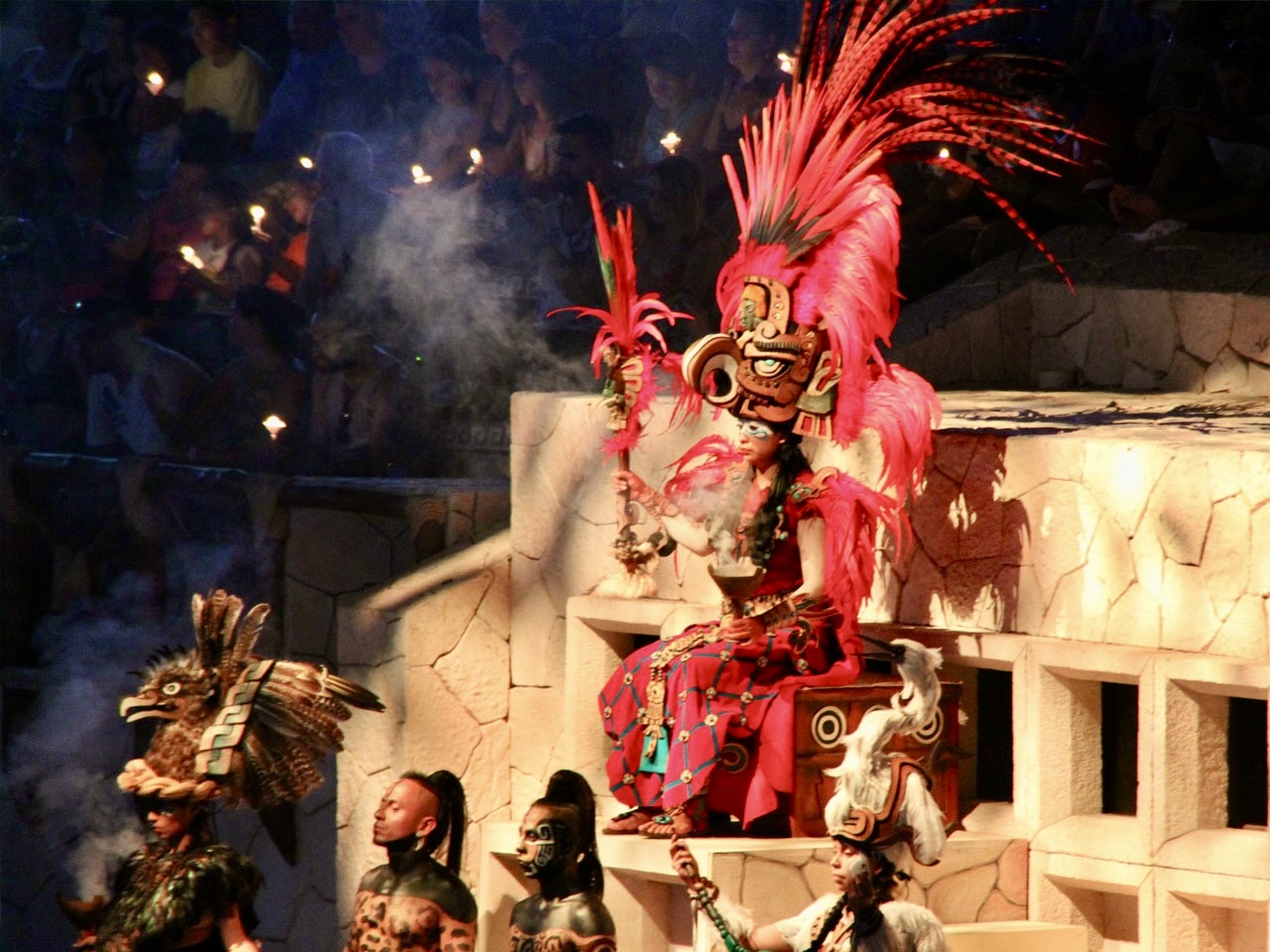 If you do decide to visit Xcaret, make sure to stay for the “Xcaret de Noche” show, featuring over two hours of extremely solid performances and musical numbers. Photo Carlos Rosado van der Gracht