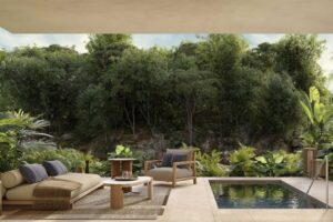 Alila Mayakoba view of garden suite