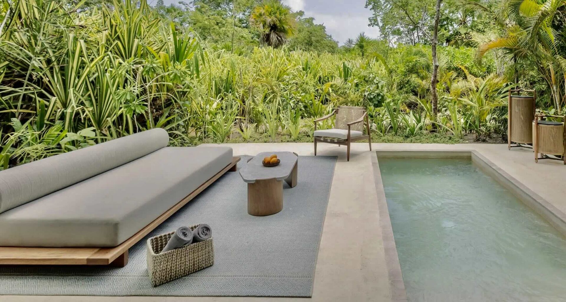 Alila Mayakoba Resort suite with plunge pool