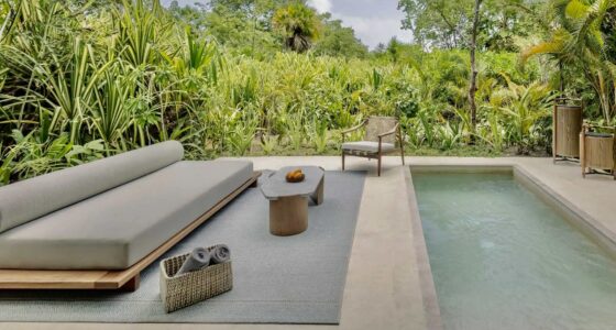 Alila Mayakoba Resort suite with plunge pool