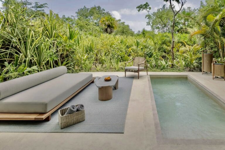 Alila Mayakoba Resort suite with plunge pool