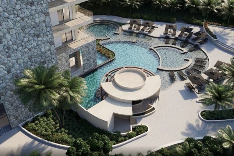 Kimpton Tres Rios Riviera Maya all-inclusive pool area