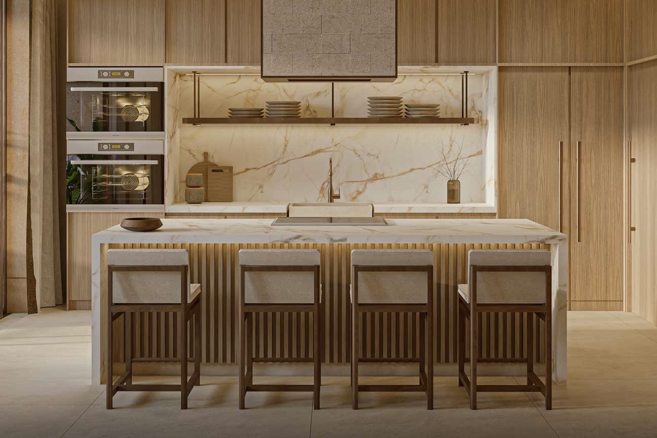 Kitchen at new resort in Riviera Maya